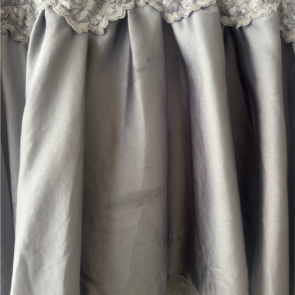 Free People - Size L - In This Groove Mini Slip liquid silver - Picture 4 of 6